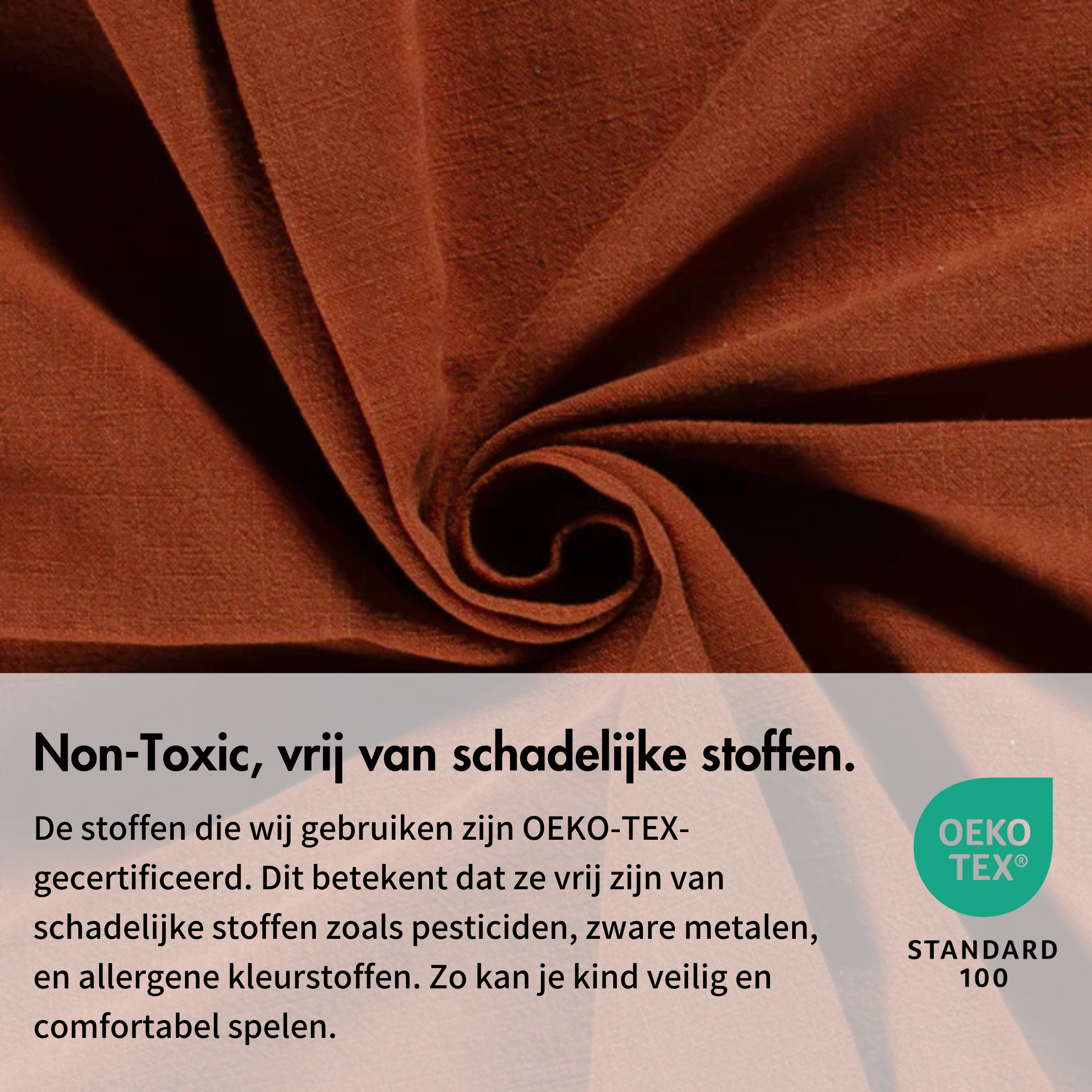 Babyleaf - Babykleed XL Steady Terra Linnen