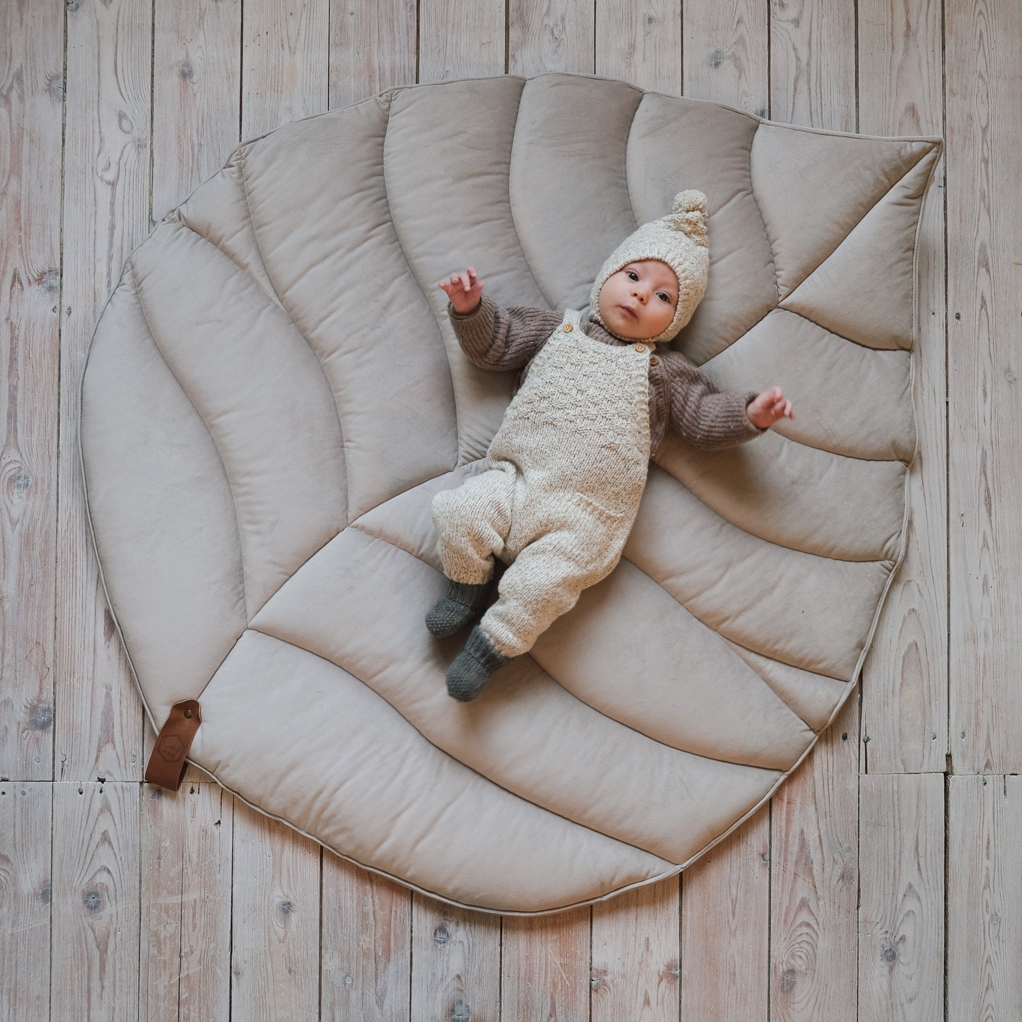 Babyleaf - Babykleed XL Peaceful Grey Velvet