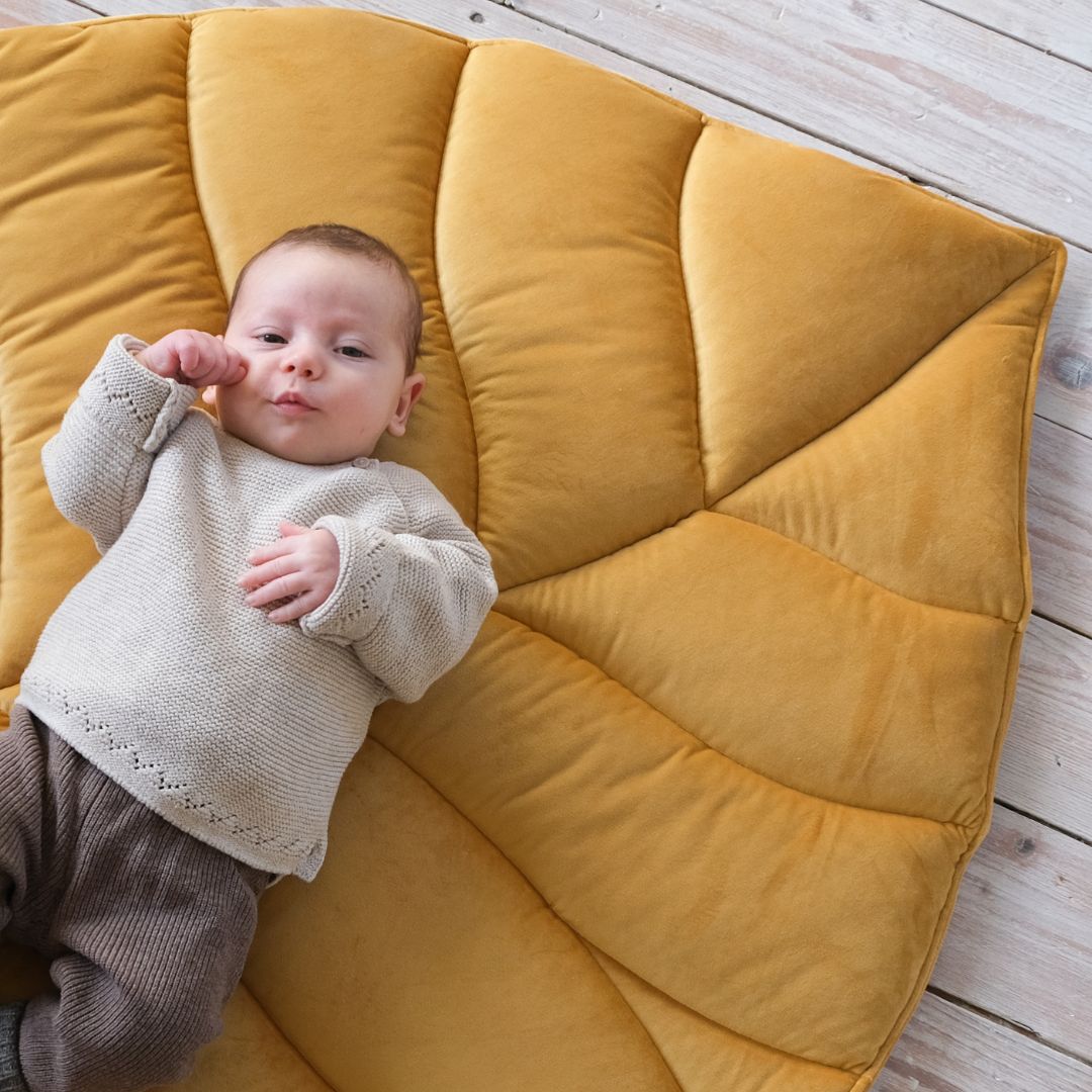 BabyLeaf - Babykleed Mellow Yellow Velvet