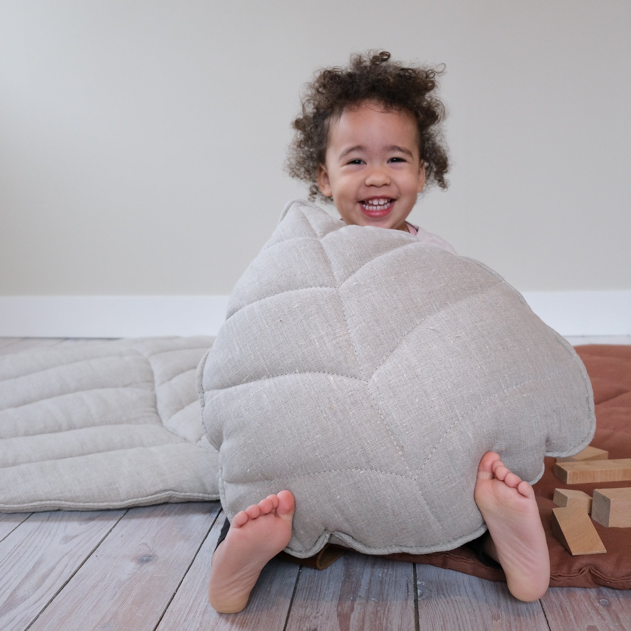 PillowLeaf - Decorative cushion Fresh Gray Linen