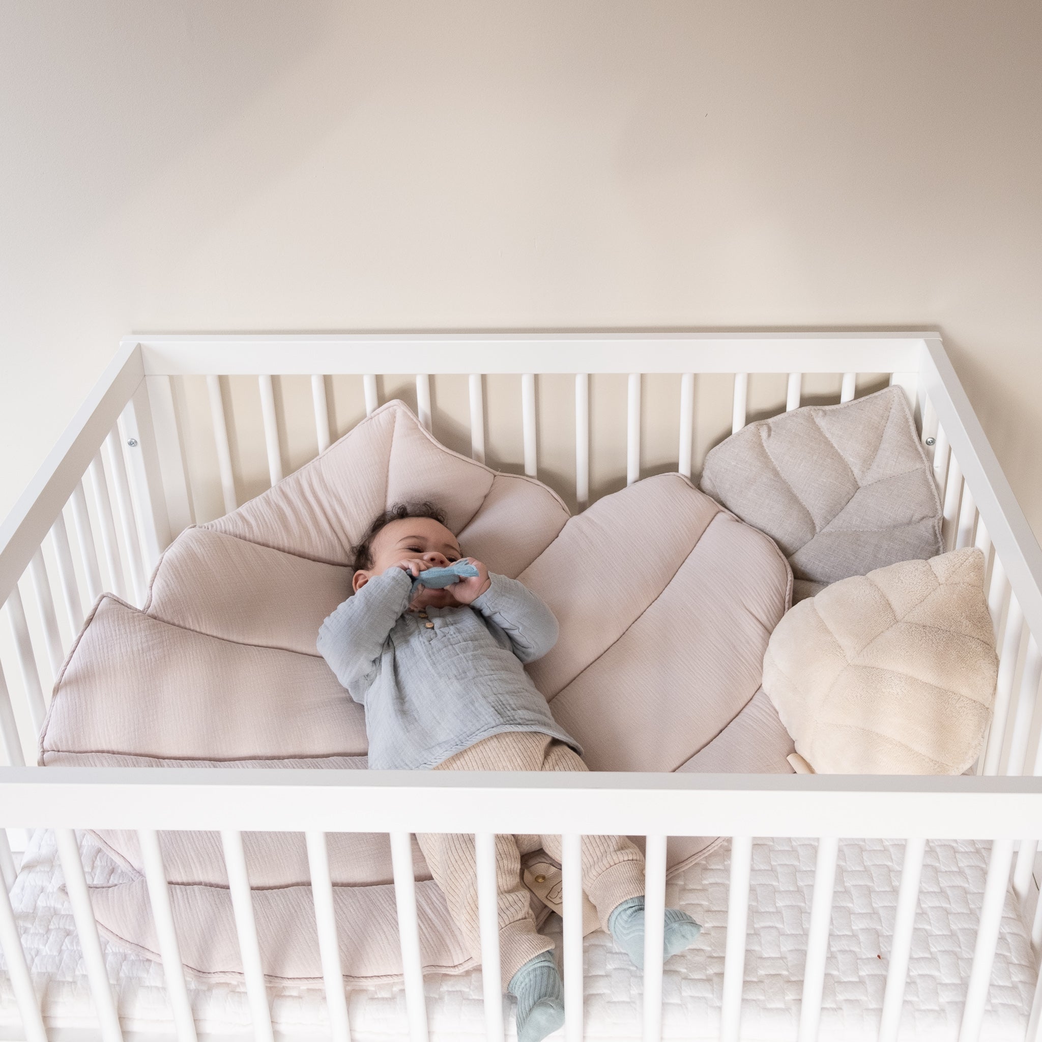 BabyLeaf - Babykleed Charming Grey Mousseline